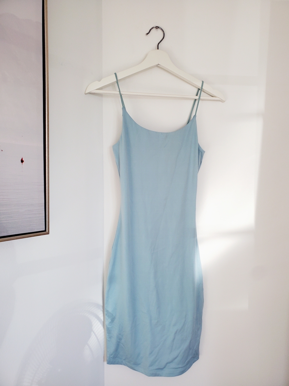 Forever 21 Light Blue Midi Dress